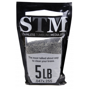 BUDGET PACK 15oz TUMBLING MEDIA STAINLESS STEEL RELOADER'S MIX  TYPE 3 REFILL 