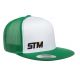 STM Hat Green & White